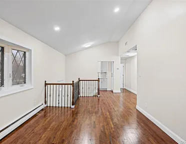 Living area before virtual staging